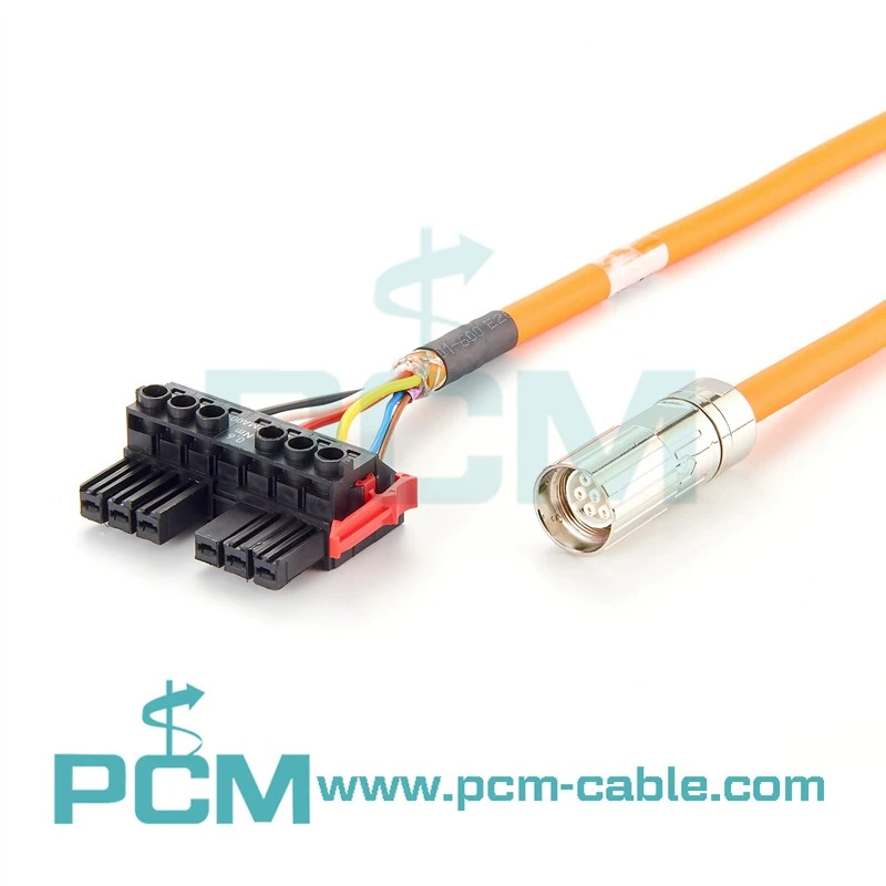 we are a manufcaturer of servo motor Power Cable M17 7 Pin to 6SL3162-2MA00-0AC0 Power Cable