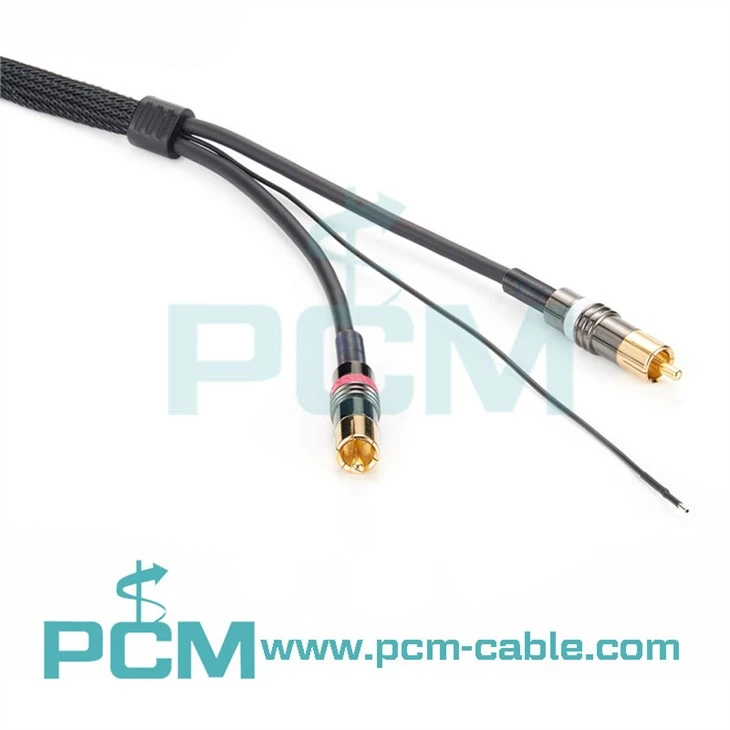 Phono Cable RCA TO RCA Tonearm Cable
