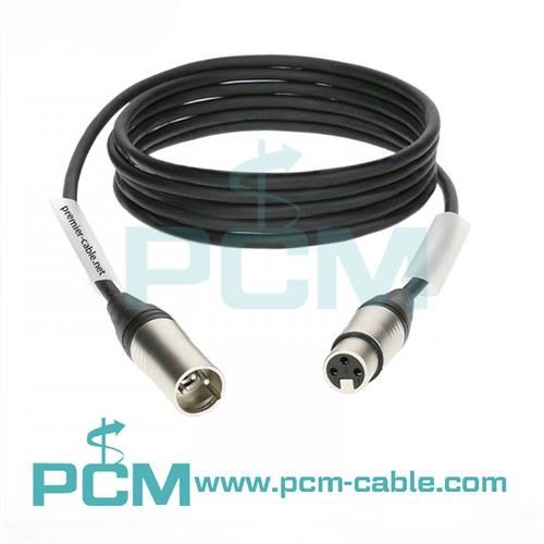 DMX kábel 3-pinový XLR konektor pre audio