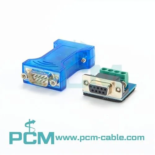 RS422 RS485 Serial DB9 To Terminal Block Adapter
