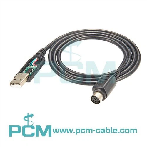 Kábel USB RS232 na mini DIN