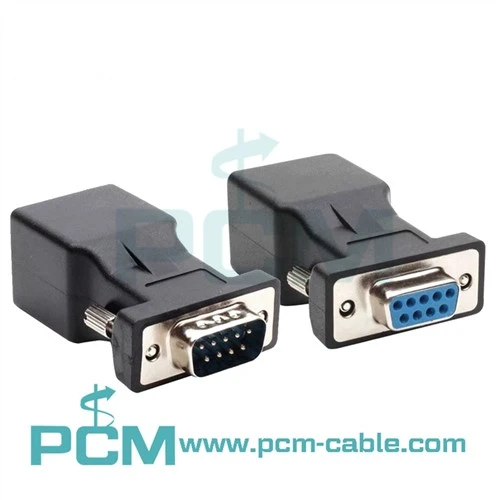 Adaptér DB9 RS232 Female To RJ45 Female