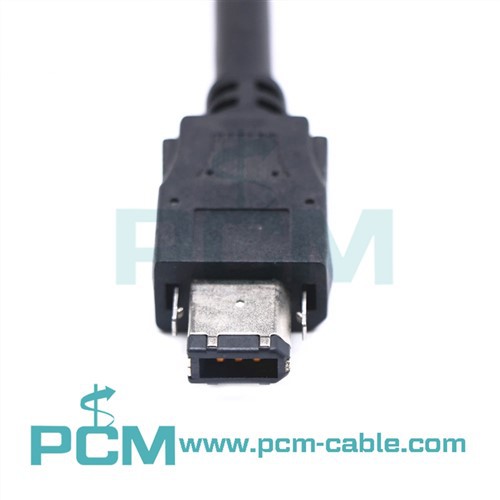 Fotoaparát IEEE1394 Firewire 400 konektorový kábel s palcovými poistnými skrutkami