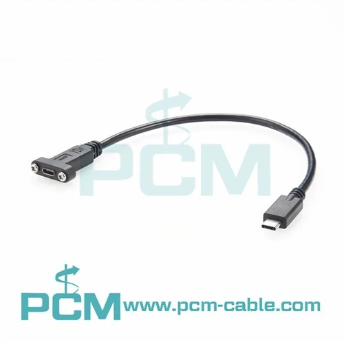 Predlžovací kábel USB 3.1 C pre montáž na panel