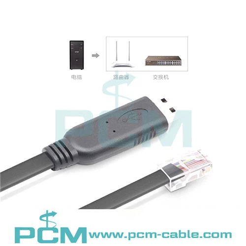 Kábel konzoly USB RS232 na RJ45
