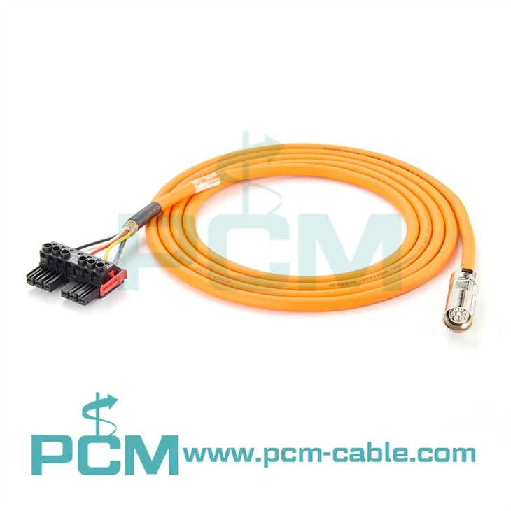 M17 Connector Servo Motor Power Cable