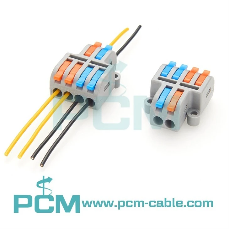 2 in 4 Out Wire Connector Terminal Block