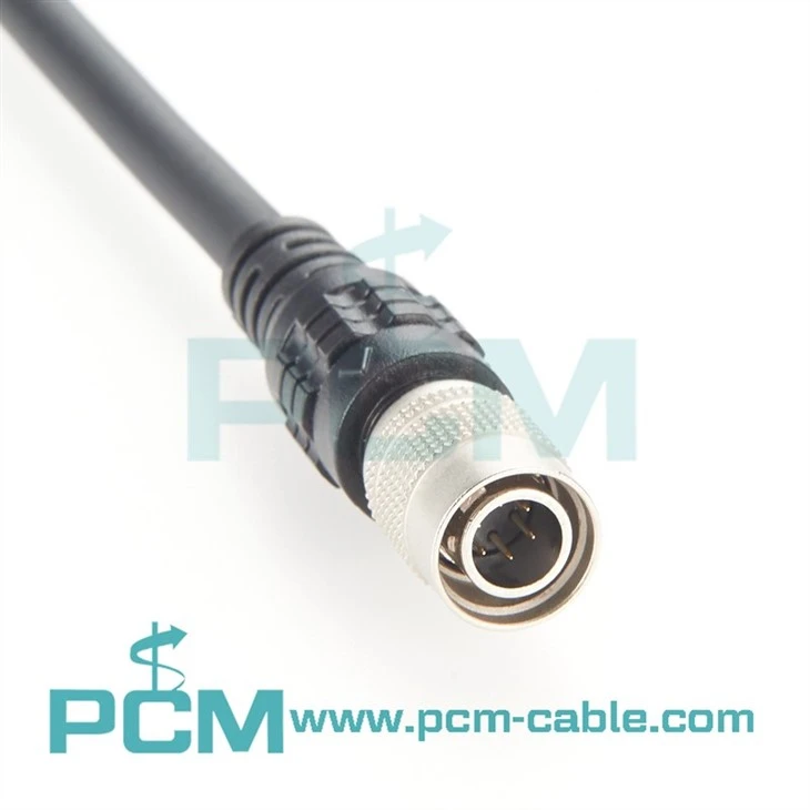 Hirose 6Pin HR10A-7P-6P Push-Pull Circular Connector industrial camera power supply cable