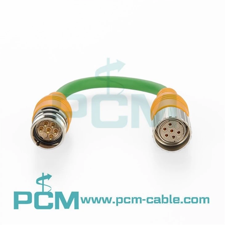 Interbus-S Cable Male to Female M23 Connector