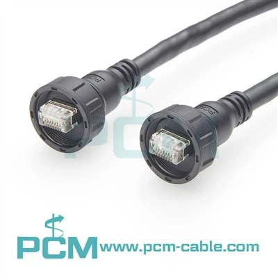 Vodotesný vonkajší RJ45 kábel