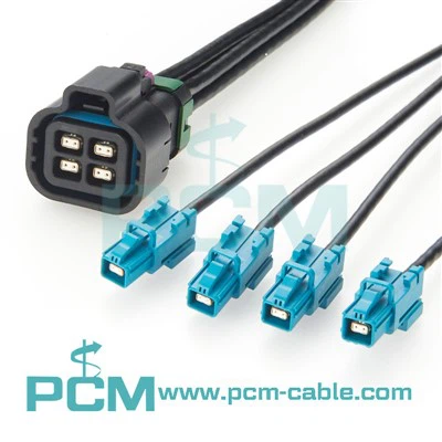 Automobilový vysokorýchlostný H-Mtd 4- do -1 zostava kábla