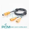 Kód M12 A s 8 kolíkmi na duálny kábel USB A