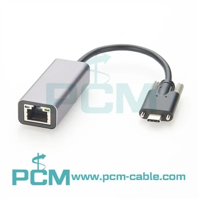 MESA Pro zamykanie USB C do ethernetového kábla
